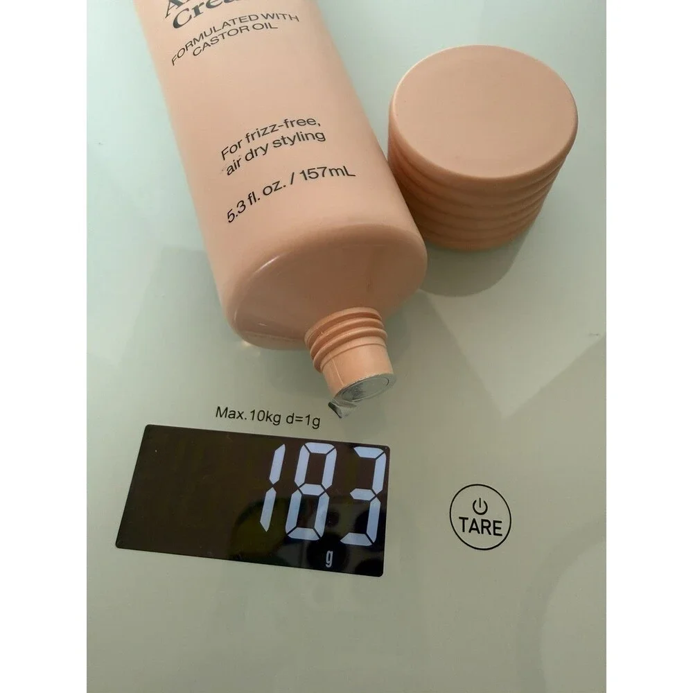 Kitsch Smoothing Air Dry Cream With Castor Oil & Coconut Oil 5.3 Oz 157mL Sealed